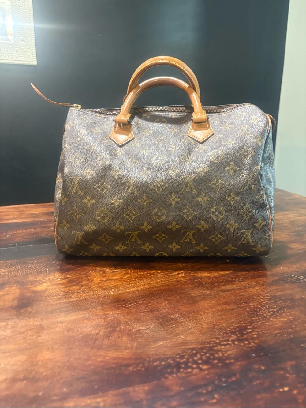 Louis Vuitton Brown Monogram Speedy 30